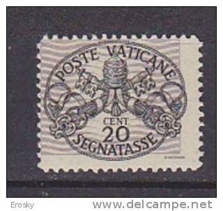 Z2483 - VATICANO Tasse SASSONE N°14 - VATICAN Taxe Yv N°8a ** - Segnatasse