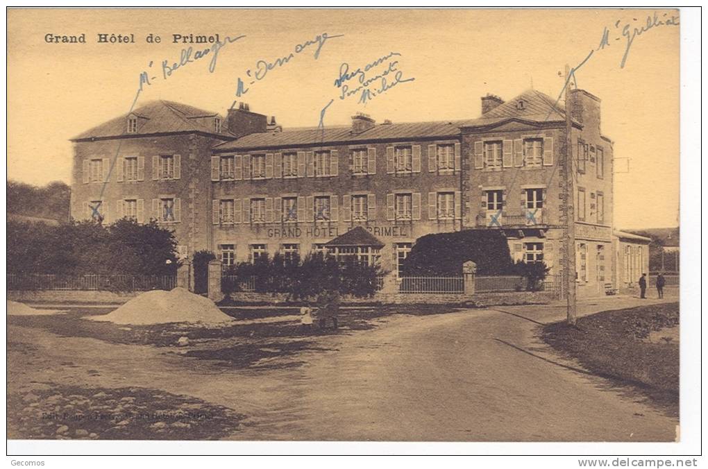 CPA 29 - PRIMEL -  Grand Hôtel De Primel - Primel