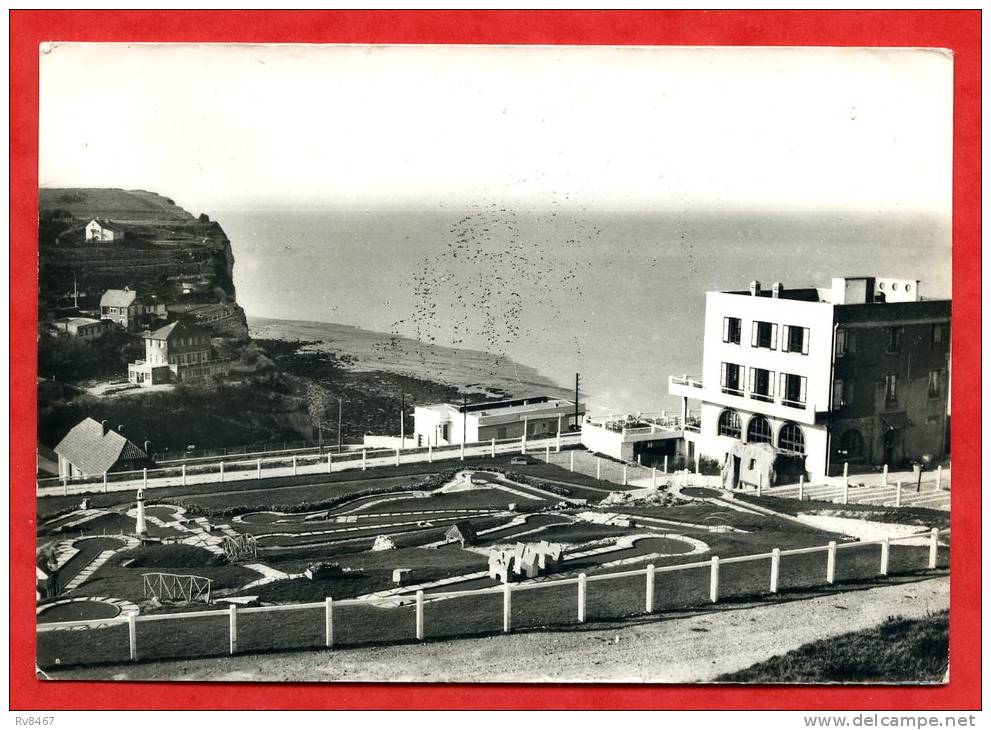 * HOTEL "LES HUBLOTS" Et Son Golf Miniature-BOIS DE CISE(M. MARCEL...Voir Tampons Au Dos,Pub TAXI)-Carte Photo - Bois-de-Cise