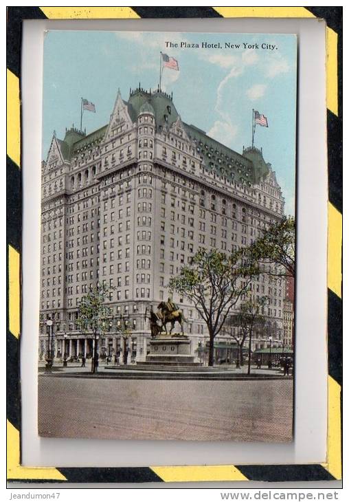 LOT DE 5 CARTES BUILDING ET HOTEL NEW YORK + 1 CHICAGO. FLAT IRON BUILDING AVEC AVION - 5 - 99 Cartoline