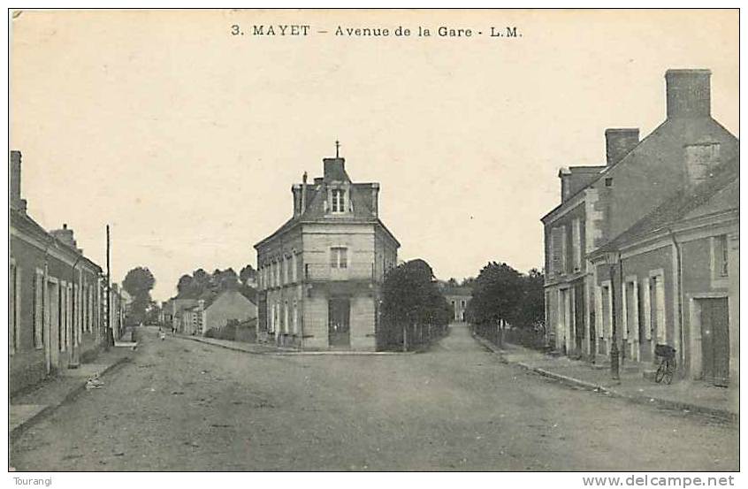 Sarthe : Juill12 191 : Mayet  -  Avenue De La Gare - Mayet