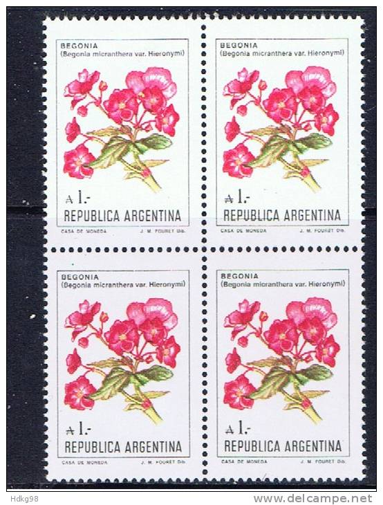 RA+ Argentinien 1985 Mi 1757 Mnh Blumen (1 Briefmarke, 1 Stamp, 1 Timbre !!!) - Ongebruikt