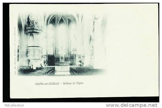 88 CHATEL SUR MOSELLE / Intérieur De L'Eglise / - Chatel Sur Moselle