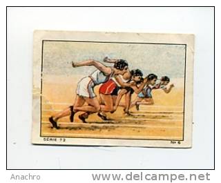 IMAGE ALBUM NESTLE / Série 72  Image N° 6  SPORTS JEUX  OLYMPIQUES MODERNES / COURSE SPRINT FEMININ - Atletismo