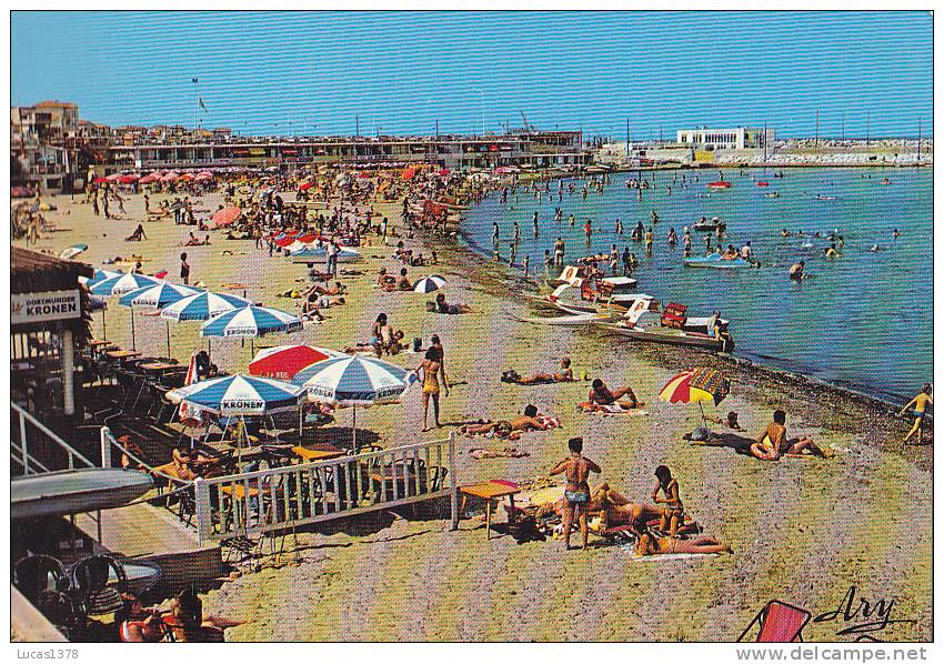 13 /  MARSEILLE / LA PLAGE DE LA POINTE ROUGE - Endoume, Roucas, Corniche, Plages