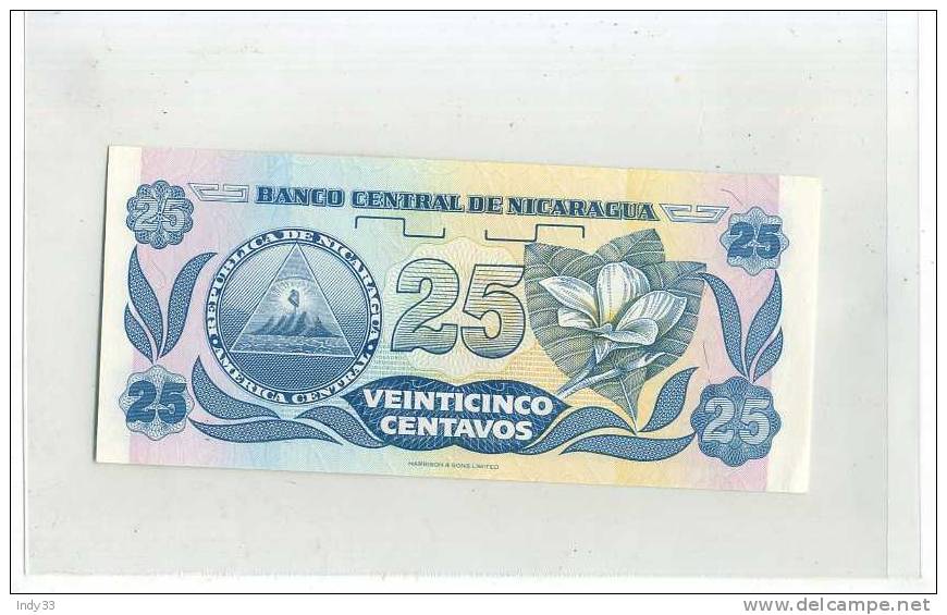 - NICARAGUA . 25 C.  . - Nicaragua