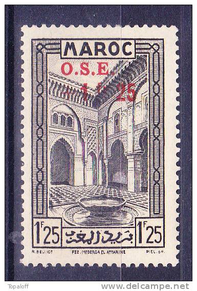 Maroc N°158 Neuf Charniere - Unused Stamps