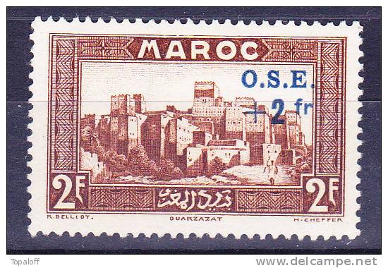 Maroc N°159 Neuf Sans Gomme - Unused Stamps