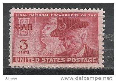 USA 1949 - FINAL NATIONAL ENCAMPMENT OF THE G.A.R. - MNH MINT NEUF NUEVO - Ongebruikt