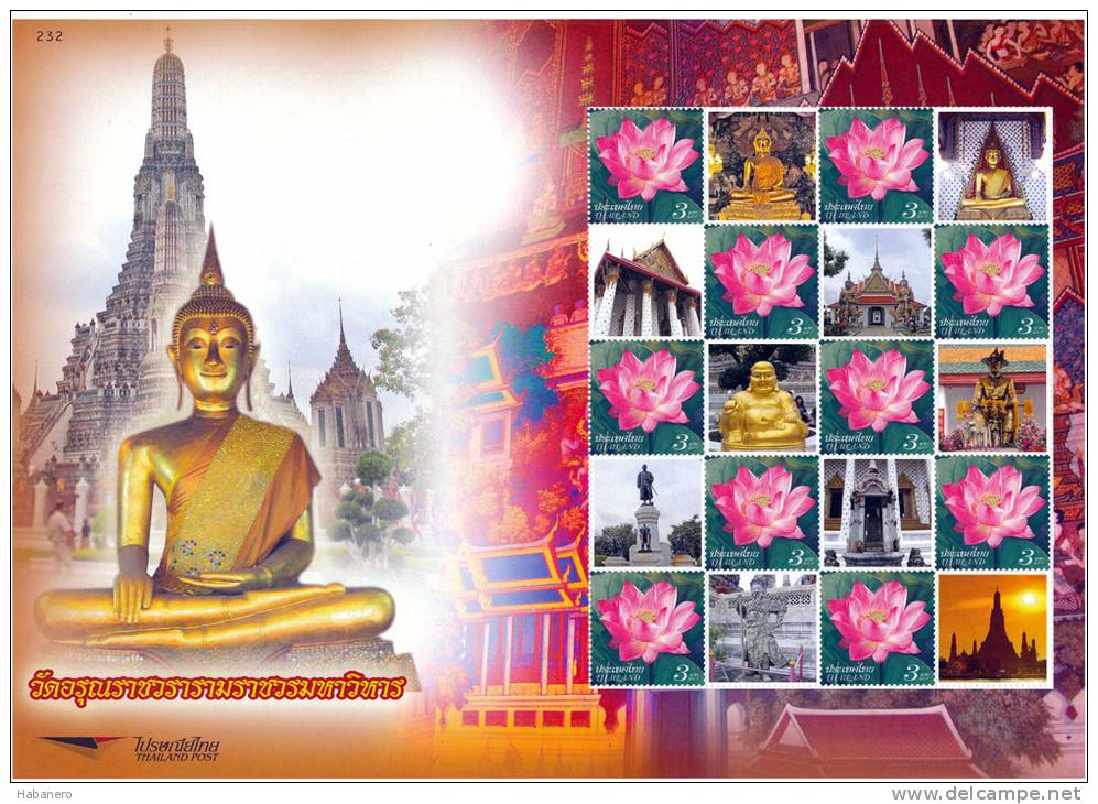 THAILAND - WAT AROONRATCHAWARARAM - SPECIAL OFFER 50% OFF - MNH ** - Thailand