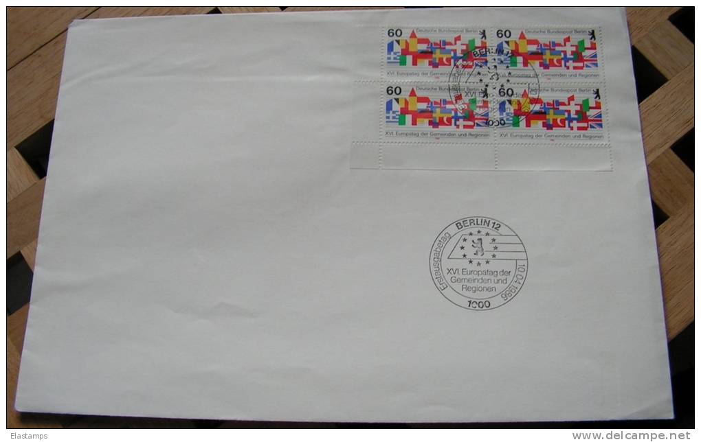 ==BERLIN 4BLOCK 1986   758  &euro; 5,20 - Franking Machines (EMA)