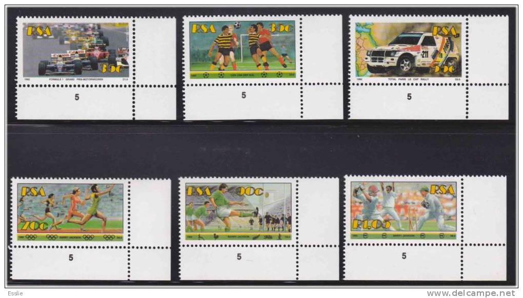 South Africa -1992 Sport - Full Set - Neufs