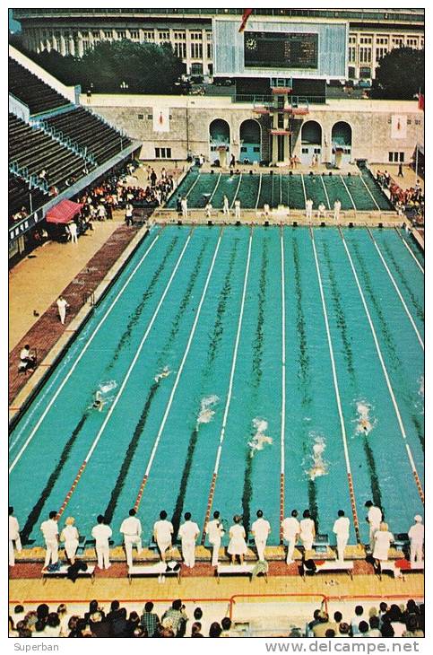 NATATION - MOSCOU / MOSCOW - U.S.S.R. : PISCINE Du STADE V. I. LENINE - JEUX OLYMPIQUES / OLYMPICS - 1980 (l-412) - Swimming