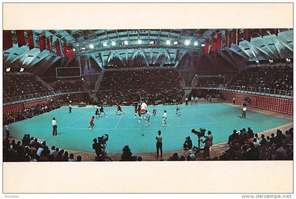VOLLEYBALL - MOSCOU / MOSCOW - U.S.S.R. : SALLE DROUJBA Au STADE LENINE - JEUX OLYMPIQUES / OLYMPICS - 1980 (l-415) - Volleyball