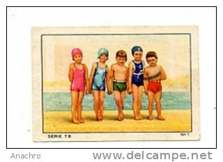 IMAGE ALBUM NESTLE / Série 78  Image N°  1  NATATION ENFANTS Et MAILLOTS DE PISCINE - Schwimmen