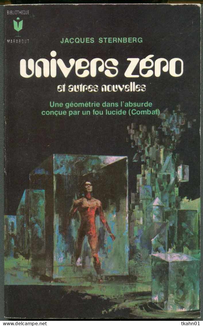 MARABOUT S-F N° 362 " UNIVERS ZERO  " JACQUES-STERNBERG  DE 1970 - Marabout SF