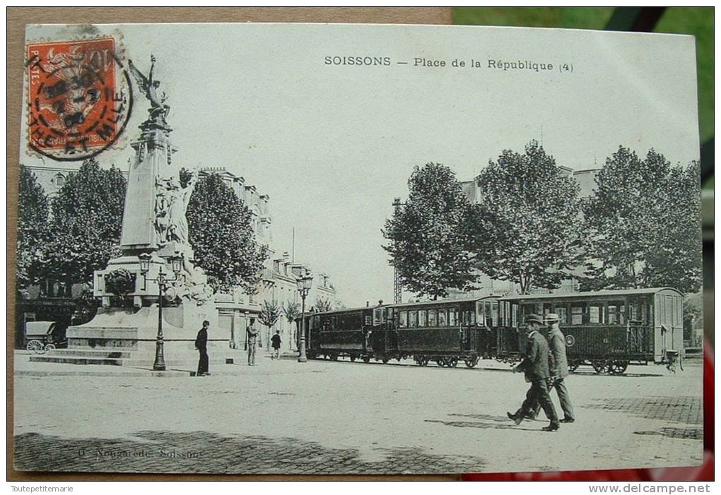 Soissons - Place De La République - Tramway - Soissons