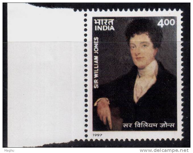 India MNH 1997, Sir William Jones, Sanskrit Scholar &amp; Idologist, Born In London, Great Britain, Ncient Language, - Ungebraucht