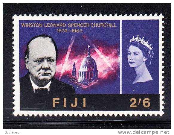 Fiji MNH Scott #218 2sh6p Sir Winston Churchill - Fidji (...-1970)