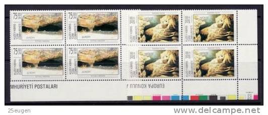 TURKISH CYPRUS  1999 EUROPA CEPT   Block Of 4 MNH - 1999