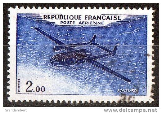 France 1960-64 Aircraft - Prototypes 2f Poste Aerienne Obl. - Used Stamps