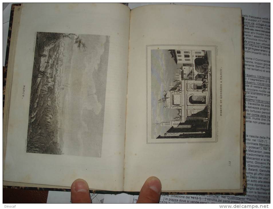 Guide Pittoresque Du Voyageur En France; Département De La Meurthe En 1837, Nombreuses Gravures De Ville Et Une Carte Ro - Altri & Non Classificati