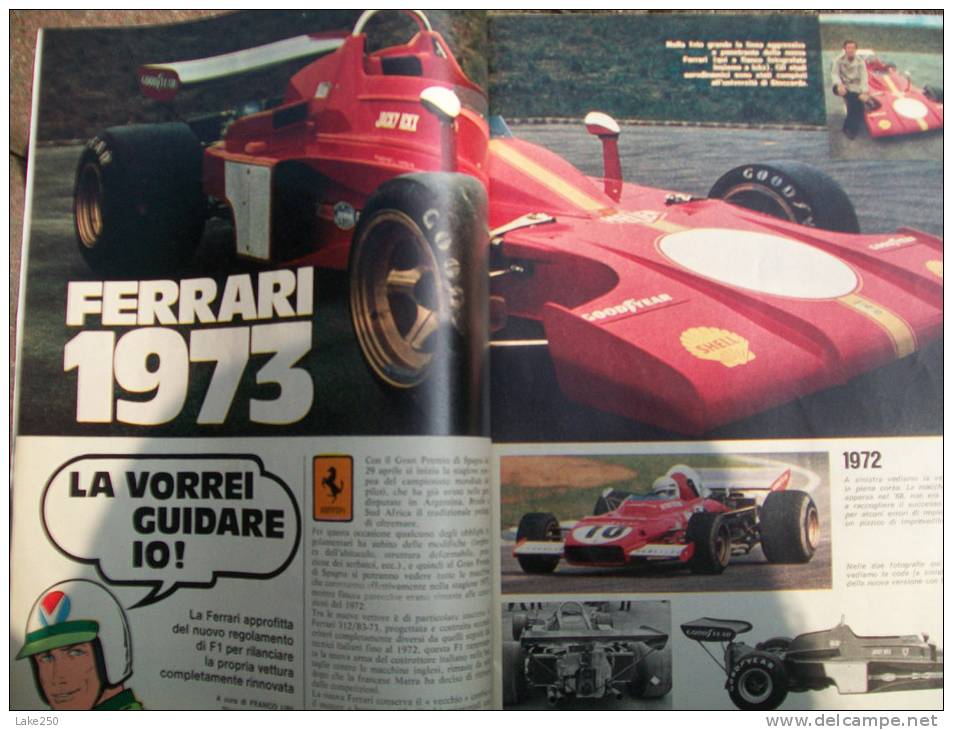 CORRIERE DEI RAGAZZI 15 Aprile 1973    FERRARI F1 - Corriere Dei Piccoli