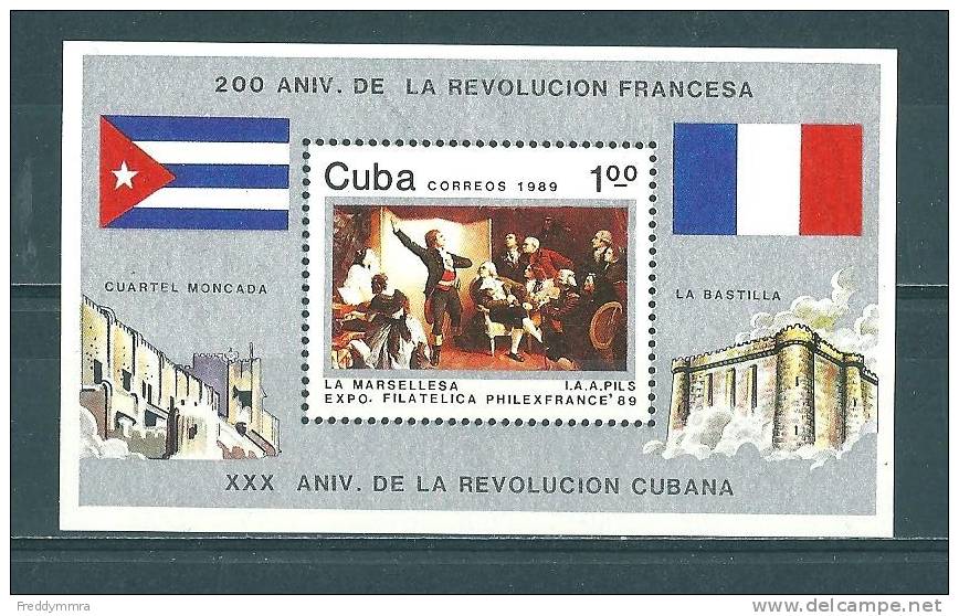 Cuba: BF 115 ** - French Revolution