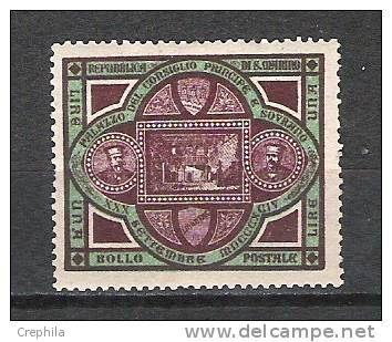 Saint-Marin - 1894 - Y&T 25 - Neuf * - Unused Stamps
