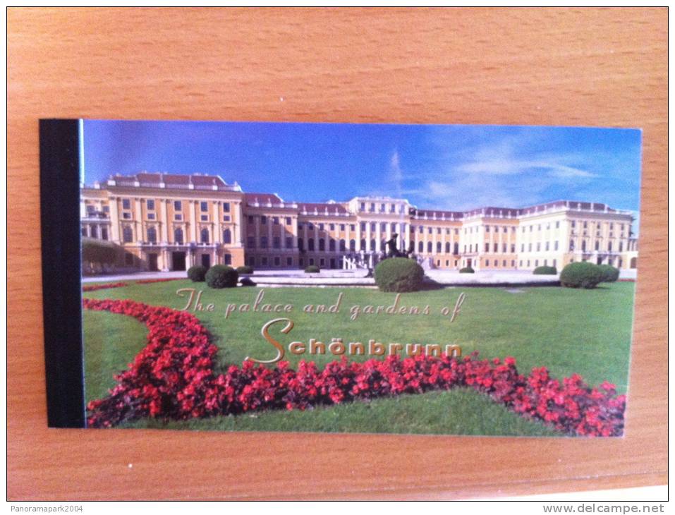 ONU UNO NEW YORK NATIONS UNIES CARNET DE PRESTIGE 1998 C777 PALACE AND GARDENS OF SCHÖNBRUNN ** NEUF - Other & Unclassified