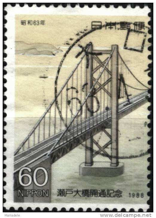 Giappone 1988, Ponte Ferroviario Di Seto (o) - Gebraucht