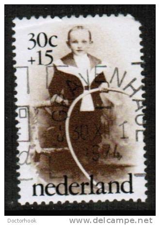 NETHERLANDS   Scott #  B 505  VF USED - Gebraucht