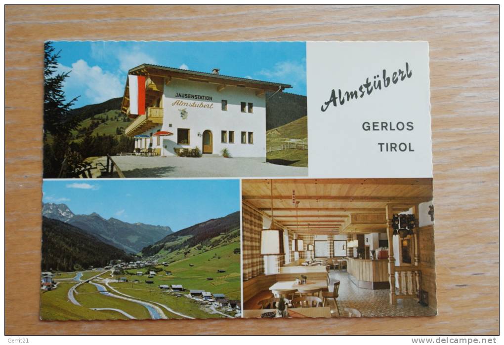 A 6281 GERLOS, Gasthaus Almstüberl - Gerlos