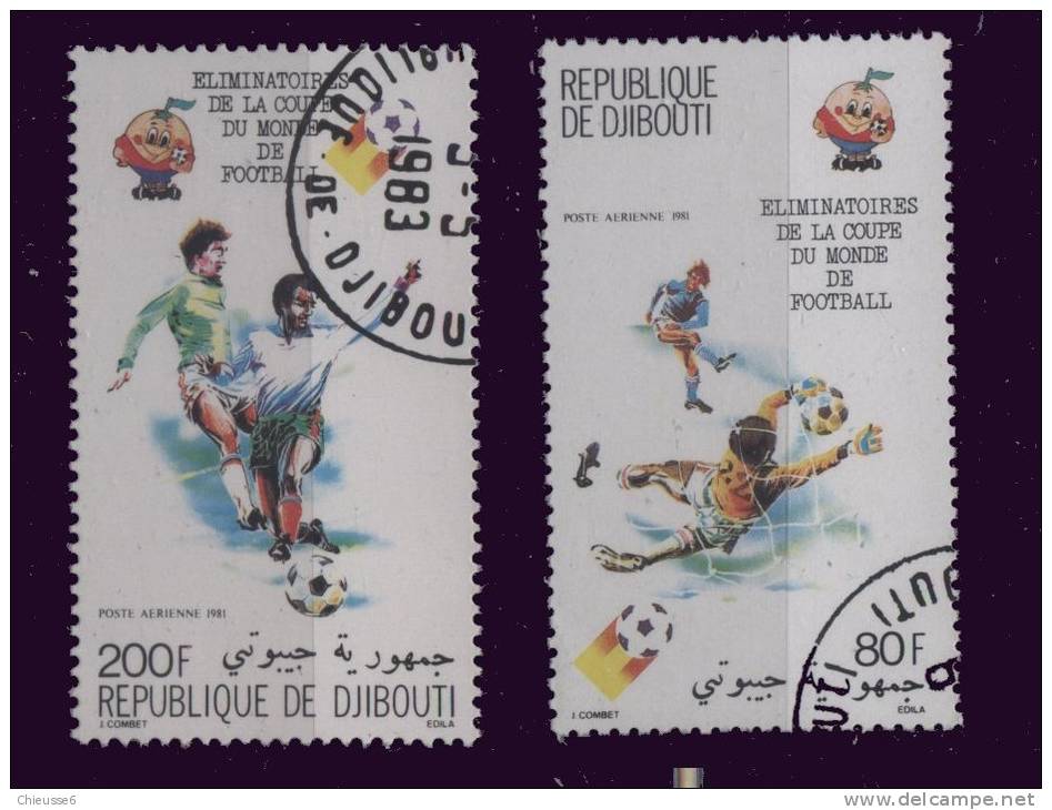 Djibouti  Ob   N° 147/148  - Eliminatoires De La Coupe Du Monde De Foot - - Other & Unclassified