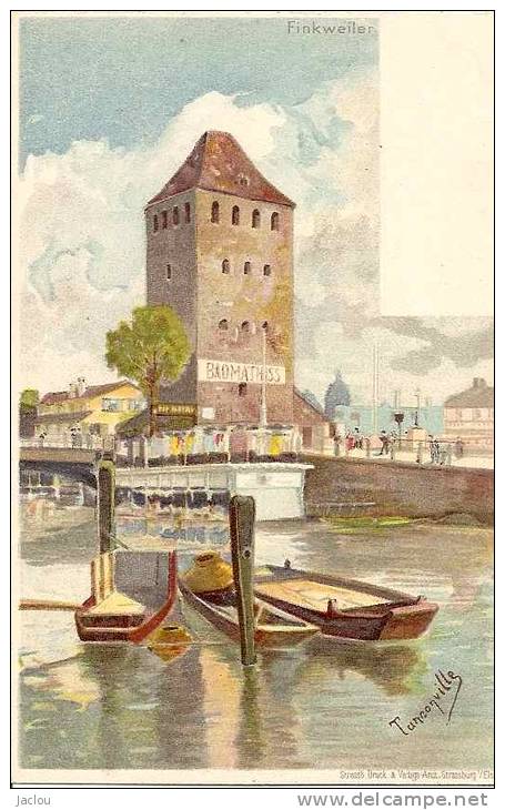 FINKWEILER ILLUSTREE PAR TUNCONVILLE    REF 27712 - Strasbourg