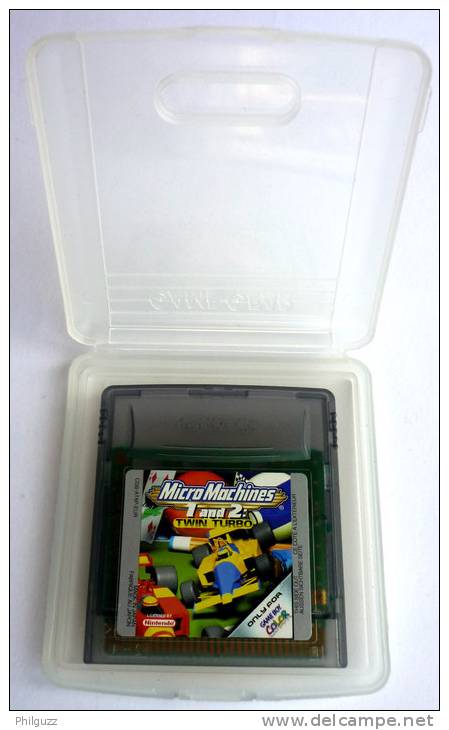 JEU NINTENDO GAME BOY COLOR - MICRO MACHINES 1 And 2 TWIN TURBO Avec Boîtier De Protection - Game Boy Color