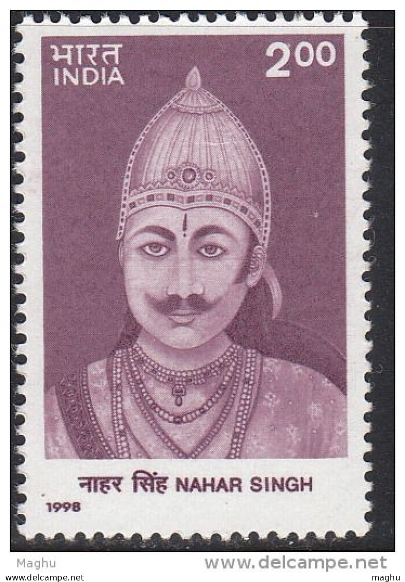 India MNH 1998, Nahar Singh, Sikh Leader, - Unused Stamps