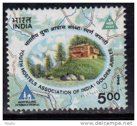 India MNH 1998,  Youth Hostel Association.,  Tourism Facility For Tourist - Ungebraucht