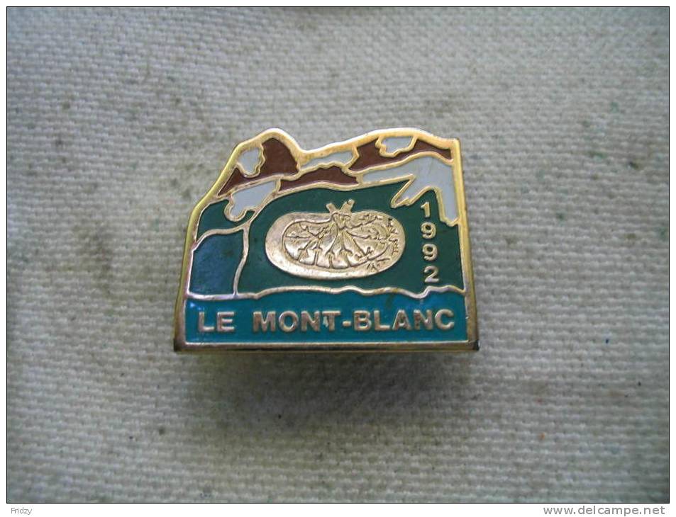 Pin´s Du Mont Blanc  1992 - Sports D'hiver