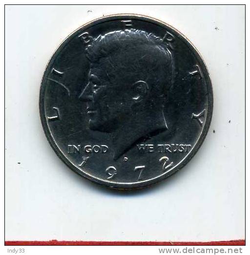 - U.S.A. . HALF DOLLAR KENNEDY 1972 - 1964-…: Kennedy