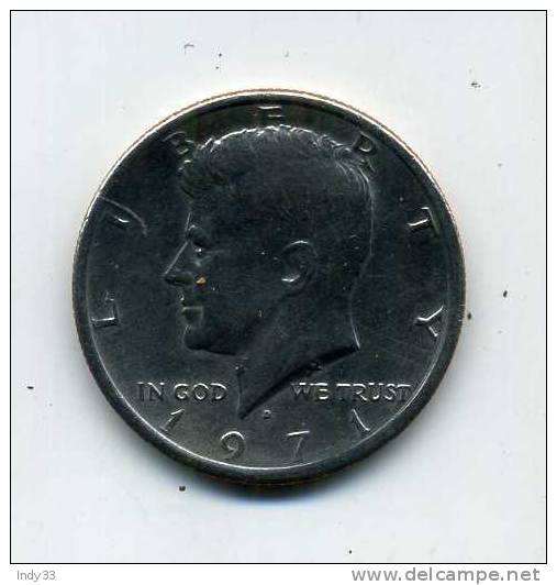 - U.S.A. . HALF DOLLAR KENNEDY 1971 - 1964-…: Kennedy