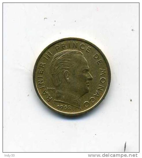 - MONACO . 10 C. 1962 . - 1949-1956 Alte Francs