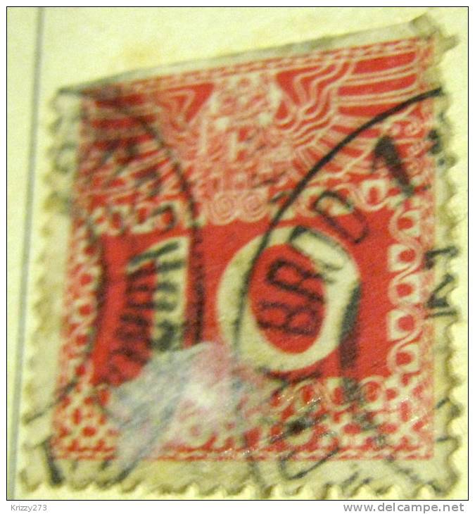 Austria 1908 Postage Due 10h - Used - Portomarken