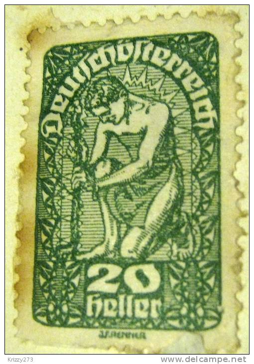 Austria 1919 New Republic 20h - Mint - Ungebraucht