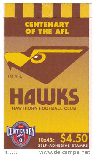 Australia  1996 Centenary Of AFL Hawks,Hawthorn Football Club ,Booklet MNH - Booklets