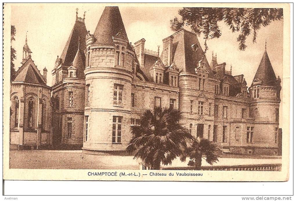 CHAMPTOCE: Chateau De Vauboisseau - Autres & Non Classés