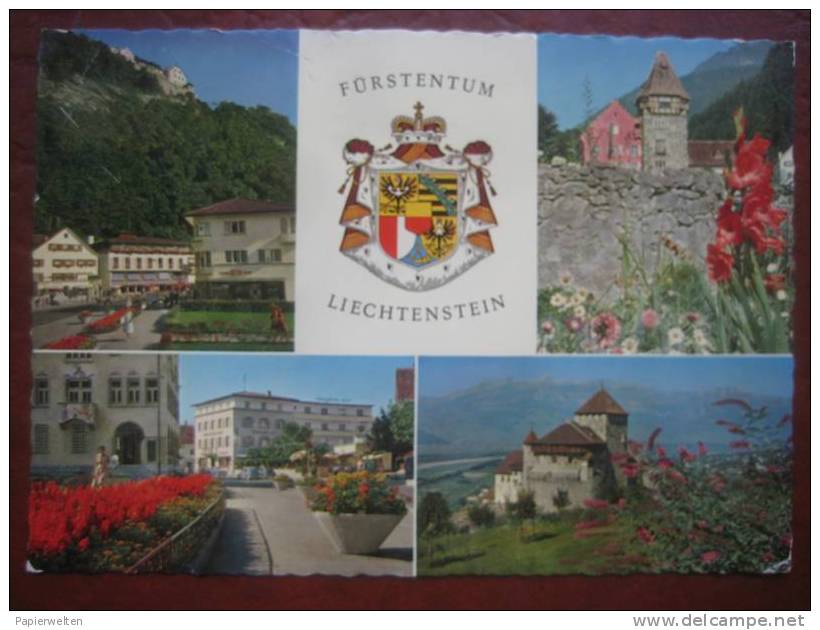 Vaduz (FL) - Mehrbildkarte  "Fürstentum Liechtenstein" - Liechtenstein
