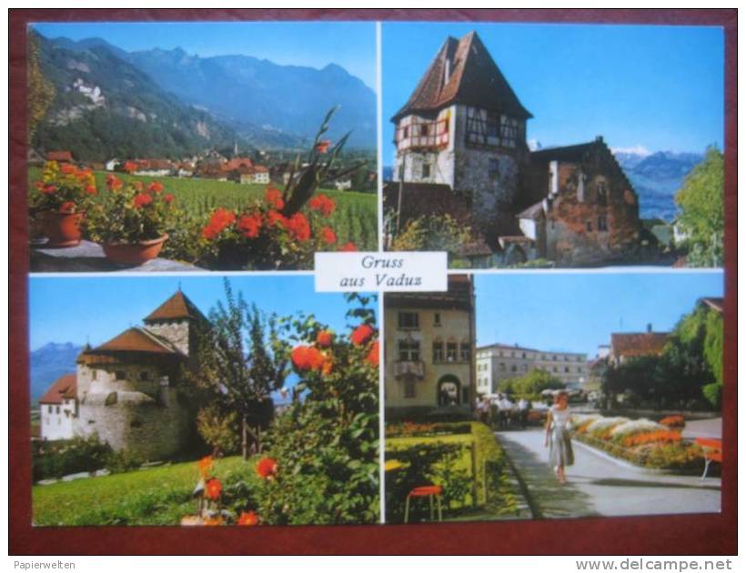 Vaduz (FL) - Mehrbildkarte "Gruss Aus Vaduz" - Liechtenstein