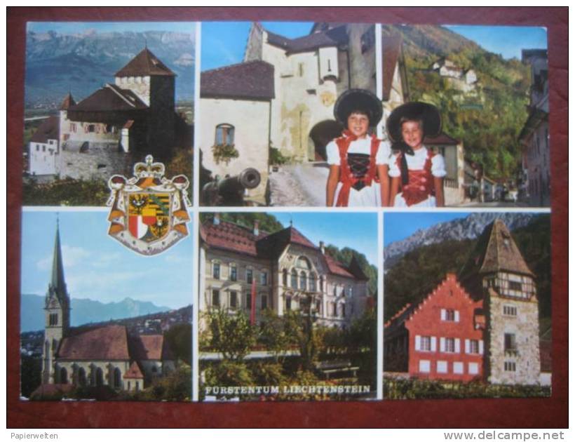 Vaduz (FL) - Mehrbildkarte  / Luft- Und Raumfahrt- Ausstellung Vaduz - Liechtenstein