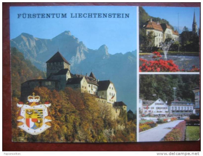 Vaduz (FL) - Mehrbildkarte "Fürstentum Liechtenstein" - Liechtenstein